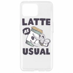 Чехол для Oppo Reno 4 Lite Usual milk - PrintSalon