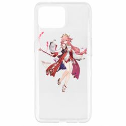 Чохол для Oppo Reno 4 Lite Яэ Мико арт - PrintSalon