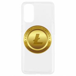 Чехол для Oppo Reno 4 Litecoin coin - PrintSalon