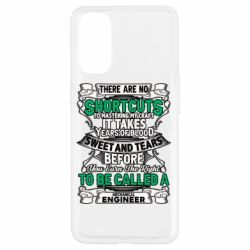 Чехол для Oppo Reno 4 Mechanical Engineer - PrintSalon