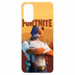 Чехол для Oppo Reno 4 Meowscles and logo - PrintSalon