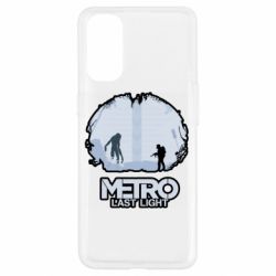 Чехол для Oppo Reno 4 METRO last light atr - PrintSalon