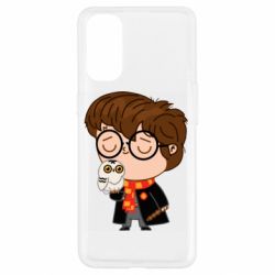 Чехол для Oppo Reno 4 Милый Гарри с совой - PrintSalon