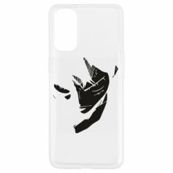 Чехол для Oppo Reno 4 Monkey Dee Luffy - PrintSalon