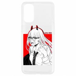 Чехол для Oppo Reno 4 Power red - PrintSalon