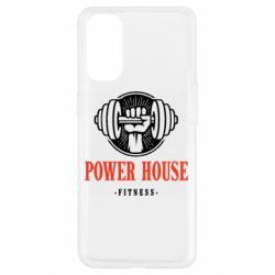 Чехол для Oppo Reno 4 Powerhouse fitness - PrintSalon