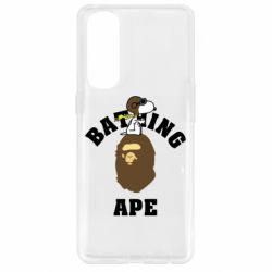 Чехол для Oppo Reno 4 Pro A bathing ape peanuts - PrintSalon