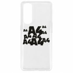Чехол для Oppo Reno 4 Pro A4 Pattern - PrintSalon