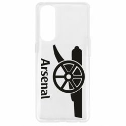 Чехол для Oppo Reno 4 Pro Arsenal simple logo - PrintSalon