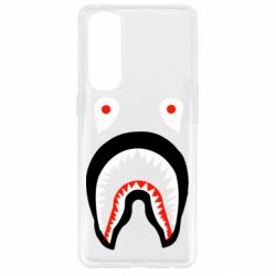Чехол для Oppo Reno 4 Pro Bape shark logo - PrintSalon