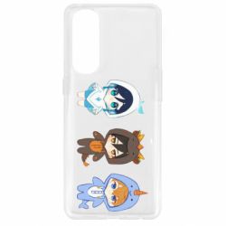 Чохол для Oppo Reno 4 Pro Чжун, Венті і Тортик - PrintSalon