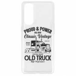 Чехол для Oppo Reno 4 Pro Custom old truck - PrintSalon