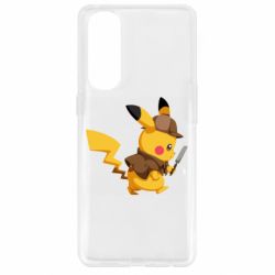 Чехол для Oppo Reno 4 Pro Cute Detective Pikachu - PrintSalon