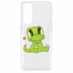 Чехол для Oppo Reno 4 Pro Cute dinosaur - PrintSalon