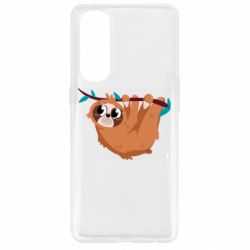 Чехол для Oppo Reno 4 Pro Cute sloth - PrintSalon
