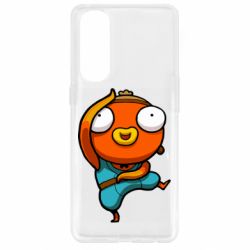 Чехол для Oppo Reno 4 Pro Dancing Fishstick - PrintSalon