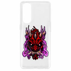 Чехол для Oppo Reno 4 Pro Darth Maul Japanese mask - PrintSalon