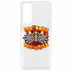 Чехол для Oppo Reno 4 Pro Deep Rock Galactic You know The drill - PrintSalon