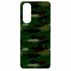 Чохол для Oppo Reno 4 Pro Fisherman Camouflage - PrintSalon