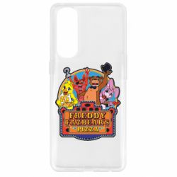 Чехол для Oppo Reno 4 Pro Freddy Pizza - PrintSalon