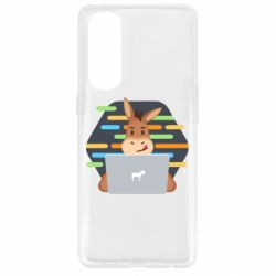 Чехол для Oppo Reno 4 Pro Horse hacker - PrintSalon