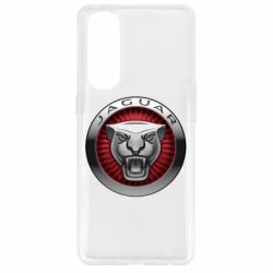 Чехол для Oppo Reno 4 Pro Jaguar Logo circle - PrintSalon