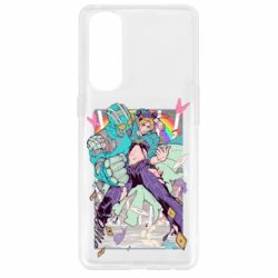 Чехол для Oppo Reno 4 Pro Jojo's bizzare poster - PrintSalon