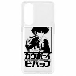 Чехол для Oppo Reno 4 Pro Ковбой Бибоп с ружьем - PrintSalon