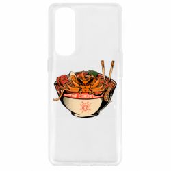 Чехол для Oppo Reno 4 Pro Kurama in ramen - PrintSalon