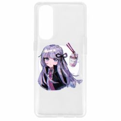 Чехол для Oppo Reno 4 Pro Kyoko Kirigiri glitch art - PrintSalon