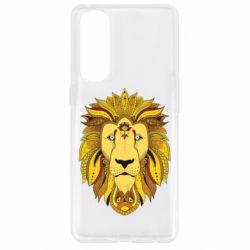 Чехол для Oppo Reno 4 Pro Lion art - PrintSalon