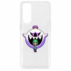 Чохол для Oppo Reno 4 Pro Luigi and King Boo - PrintSalon