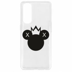Чехол для Oppo Reno 4 Pro Mickey with a crown - PrintSalon