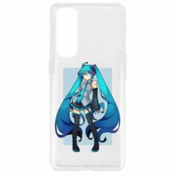 Чехол для Oppo Reno 4 Pro Miku art - PrintSalon