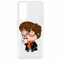 Чехол для Oppo Reno 4 Pro Милый Гарри с совой - PrintSalon