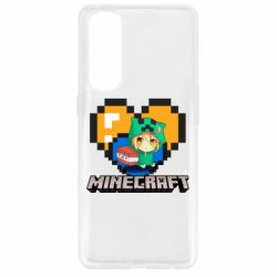 Чохол для Oppo Reno 4 Pro Minecraft Girl - PrintSalon