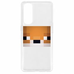 Чехол для Oppo Reno 4 Pro Minecraft Minimalist - PrintSalon