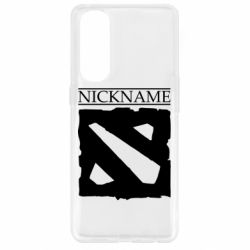 Чехол для Oppo Reno 4 Pro Nickname Dota - PrintSalon