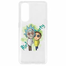 Чехол для Oppo Reno 4 Pro Rick and Morty voodoo doll - PrintSalon