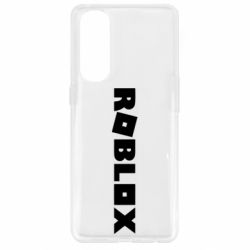Чехол для Oppo Reno 4 Pro Roblox inscription - PrintSalon