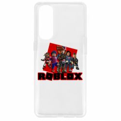 Чехол для Oppo Reno 4 Pro Roblox Team Of Heroes - PrintSalon