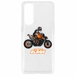 Чехол для Oppo Reno 4 Pro Sport Bike Art - PrintSalon