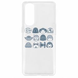 Чехол для Oppo Reno 4 Pro Star wars icons - PrintSalon