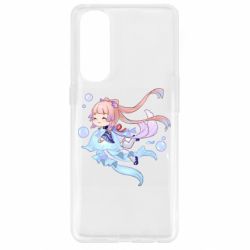 Чохол для Oppo Reno 4 Pro Swimming Kokomi - PrintSalon