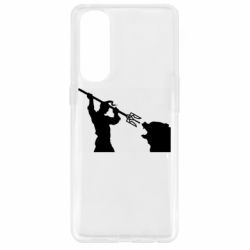 Чехол для Oppo Reno 4 Pro Тризубом по морде - PrintSalon