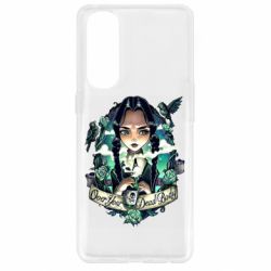 Чехол для Oppo Reno 4 Pro Уэнздей арт - PrintSalon