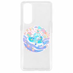 Чехол для Oppo Reno 4 Pro Ultra cute shark - PrintSalon