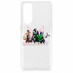 Чехол для Oppo Reno 4 Pro Valorant characters - PrintSalon