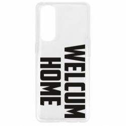 Чехол для Oppo Reno 4 Pro Welcum Home - PrintSalon