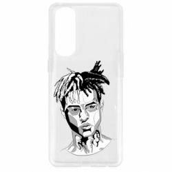 Чехол для Oppo Reno 4 Pro XXXTentacion Monochrome Art - PrintSalon